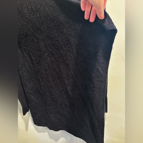 Barefoot Dreams Black Cardigan S/M warm cozy soft lounge comfort - Picture 8 of 14